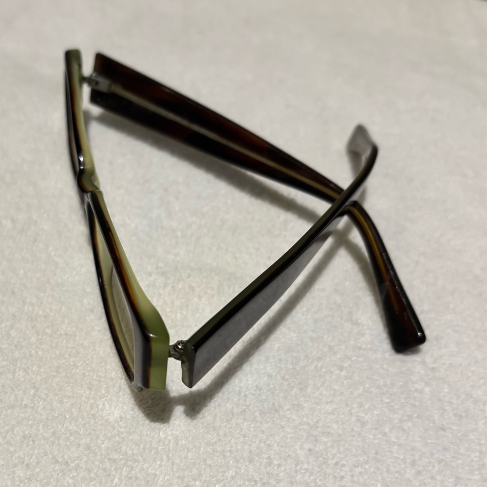 Oliver Peoples Rectangular Tortoise Shell Dorfman… - image 5